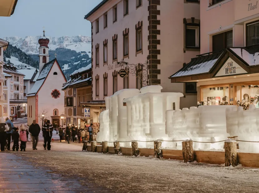 Realization of an ice sculpture