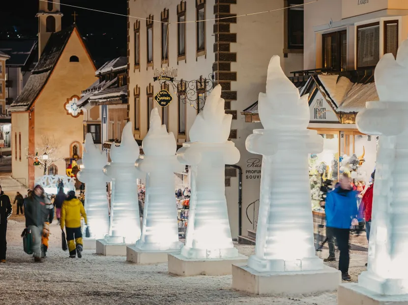 Realization of an ice sculpture