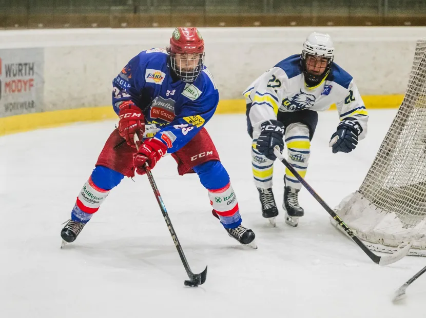 Partita di hockey "IHL Div. I" del Hockey Club Gherdëina