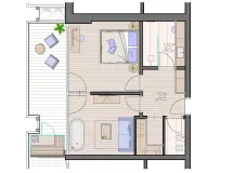 Dolomit Suite | 50 m² | 2-4 Pers. - Hotel Pinei Nature & Spirit