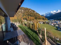 Ferienwohnung mit 2 Schlafzimmern und Panoramaterrasse - Apartments Luech da Perteut Panorama & Wellness - Bauernhof