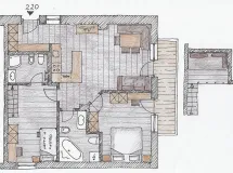 Three bedroom apartment - Hotel monte 44