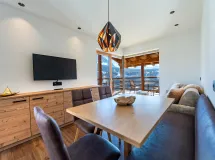 Ferienwohnung mit 2 Schlafzimmern und Panoramaterrasse - Apartments Luech da Perteut Panorama & Wellness - Bauernhof