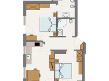 Apartment for 4 persons with 2 bedrooms - Apartments Soval