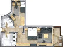 Superior Zimmer Typ I - GARDENA GRÖDNERHOF Gourmet Hotel & Spa