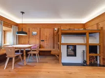 Two-Bedroom Apartment with balcony and garden - Apartments Vedl Luech da Plajes