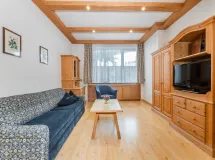 Appartamento bilocale con 2 letti Queen size al piano seminterrato senza balcone - Residence La Selva