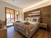 Ferienwohnung mit 2 Schlafzimmern und Panoramaterrasse - Apartments Luech da Perteut Panorama & Wellness - Bauernhof