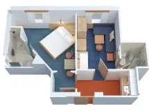 Apartment for 2-3 pers. - ground floor - Garni - B&B Kedul Lodge