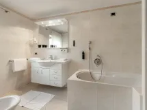Doppelzimmer standard mit Blick auf die Geislerspitzen - Monte Pana – Dolomites Hotel