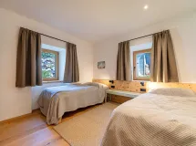 Two-Bedroom Apartment with balcony and garden - Apartments Vedl Luech da Plajes