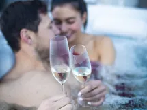 Private chalet with sauna, whirlpool and garden - Apartment Amie Chalet
