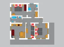 App. Seceda - Apartments Granit