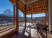 Ferienwohnung mit 2 Schlafzimmern und Panoramaterrasse - Apartments Luech da Perteut Panorama & Wellness - Bauernhof