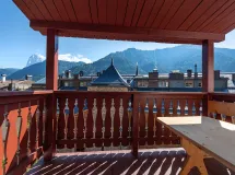 Two-Bedroom Apartment with balcony and garden - Apartments Vedl Luech da Plajes