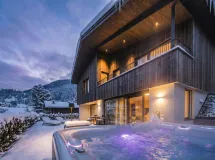Private chalet with sauna, whirlpool and garden - Apartment Amie Chalet