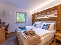 Ferienwohnung mit 2 Schlafzimmern und Panoramaterrasse - Apartments Luech da Perteut Panorama & Wellness - Bauernhof