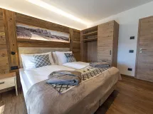 Ferienwohnung mit 2 Schlafzimmern und Panoramaterrasse - Apartments Luech da Perteut Panorama & Wellness - Bauernhof