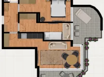 Lumen - Residence Aretia - Living & breakfast