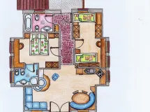 Appartamento per 4 persone - Apartments Sëura Inaz
