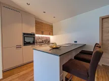 Ferienwohnung mit 2 Schlafzimmern und Panoramaterrasse - Apartments Luech da Perteut Panorama & Wellness - Bauernhof