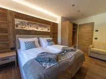 Ferienwohnung mit 2 Schlafzimmern und Panoramaterrasse - Apartments Luech da Perteut Panorama & Wellness - Bauernhof