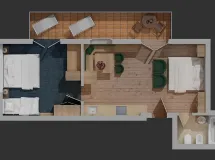Apartment mit Balkon – 57 - Residence Villa Stella
