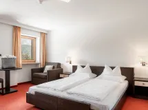 Doppelzimmer standard mit Blick auf die Geislerspitzen - Monte Pana – Dolomites Hotel