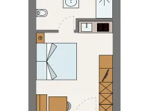 one-room flat - Apartments Soval