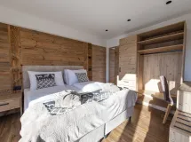 Ferienwohnung mit 2 Schlafzimmern und Panoramaterrasse - Apartments Luech da Perteut Panorama & Wellness - Bauernhof
