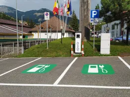 Parkplatz Tennis
