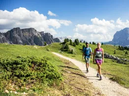 Hike below the Odle in the Puez-Odle Nature Park - UNESCO World Heritage Site