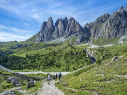 Hike below the Odle in the Puez-Odle Nature Park - UNESCO World Heritage Site