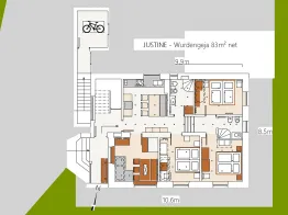 Apartments Justine - Wurdengeja