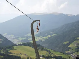 Zipline Monte Pana - Chair lift Monte Pana