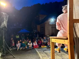 Laternenfest mit dem Zirkusäffchen Bobby