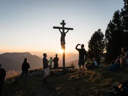 Enrosadira: Escursione al tramonto al Sëurasas