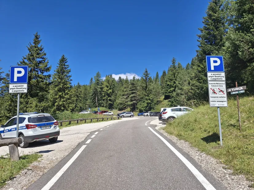 Parkplatz Sciuz