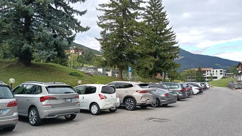 Parkplatz Tennis