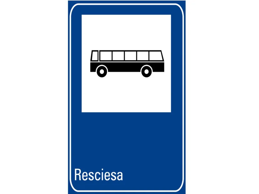 Bus stop Ortisei - Resciesa