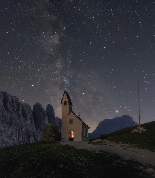 Gardena Pass Alpini Chapel