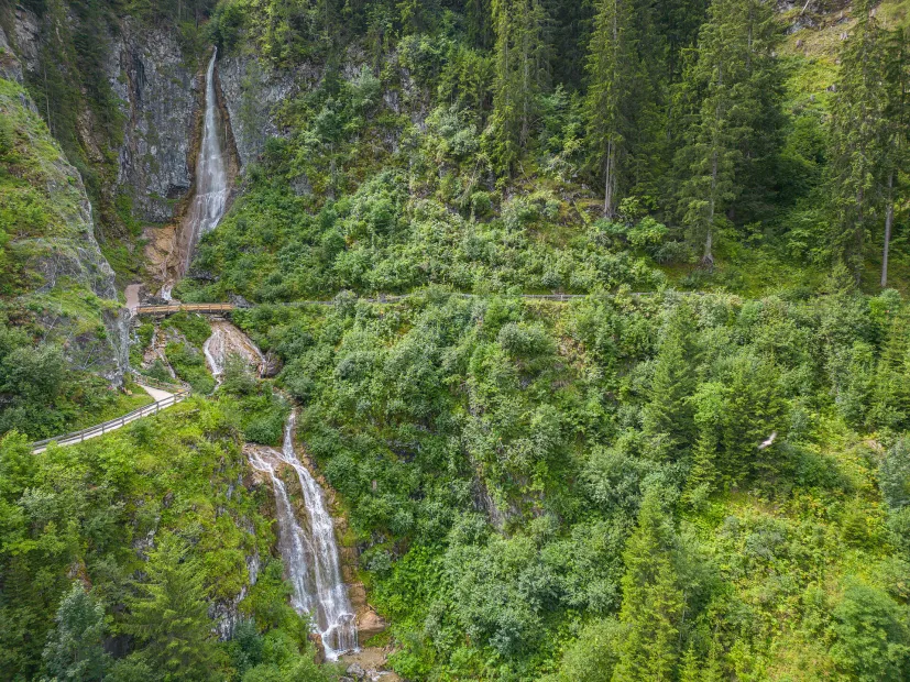 Wasserfall Tervela in St. Christina