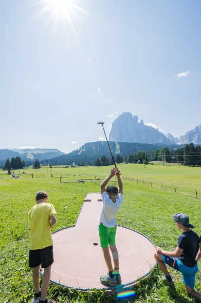 Minigolf - Monte Pana
