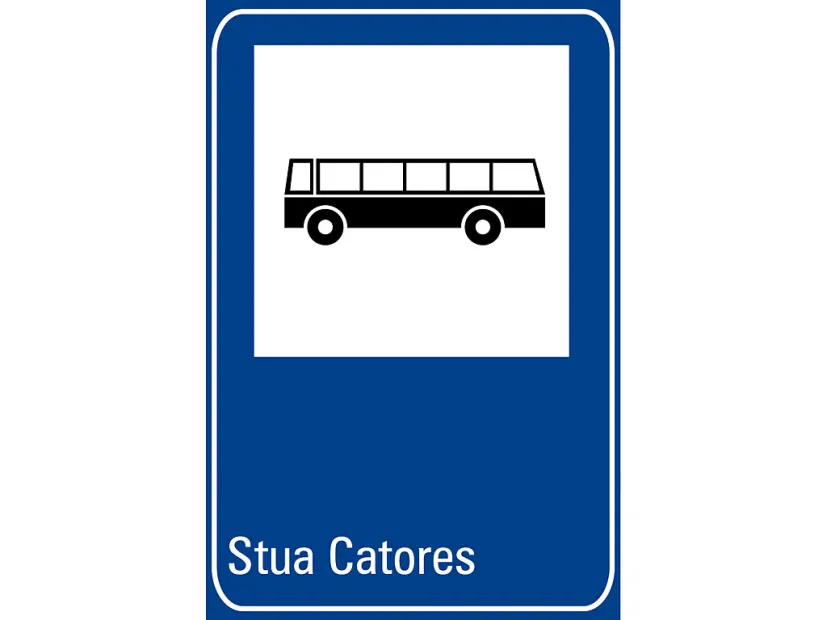 Bushaltestelle St. Ulrich - Stua Catores