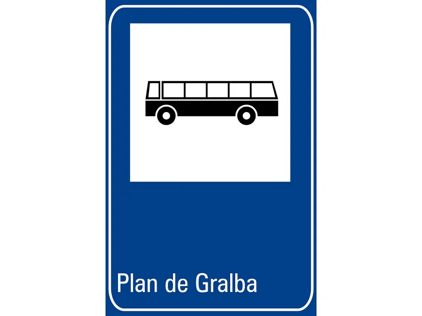 Bus stop Cableway Plan de Gralba
