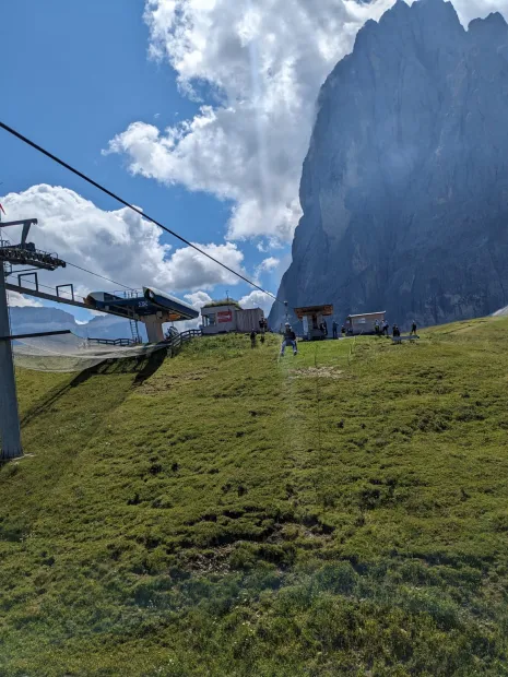Zipline Monte Pana - Chair lift Monte Pana