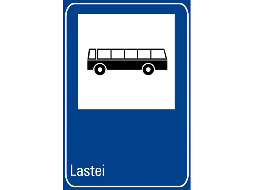 Bus stop Ortisei - Lastei